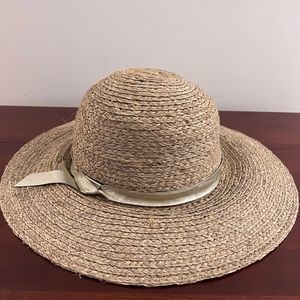 Anthropologie Straw Beach Hat